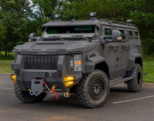 Pit-Bull VX® .50 Cal  
Armored Tactical 
SWAT/APC Truck | Pit-Bull